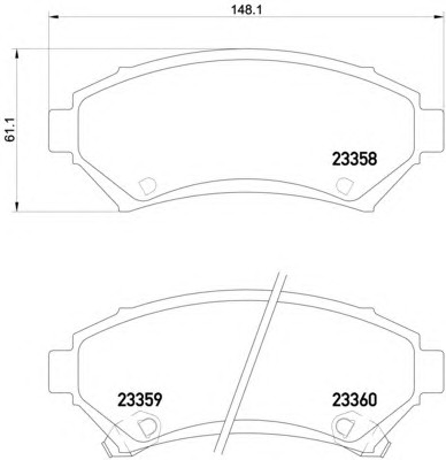 Колодки тормозные дисковые HELLA/BEHR/PAGID T3086