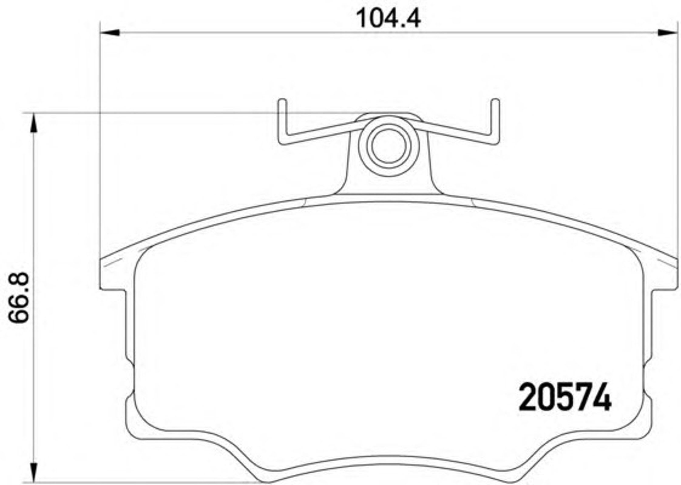 Колодки тормозные дисковые HELLA/BEHR/PAGID T5003