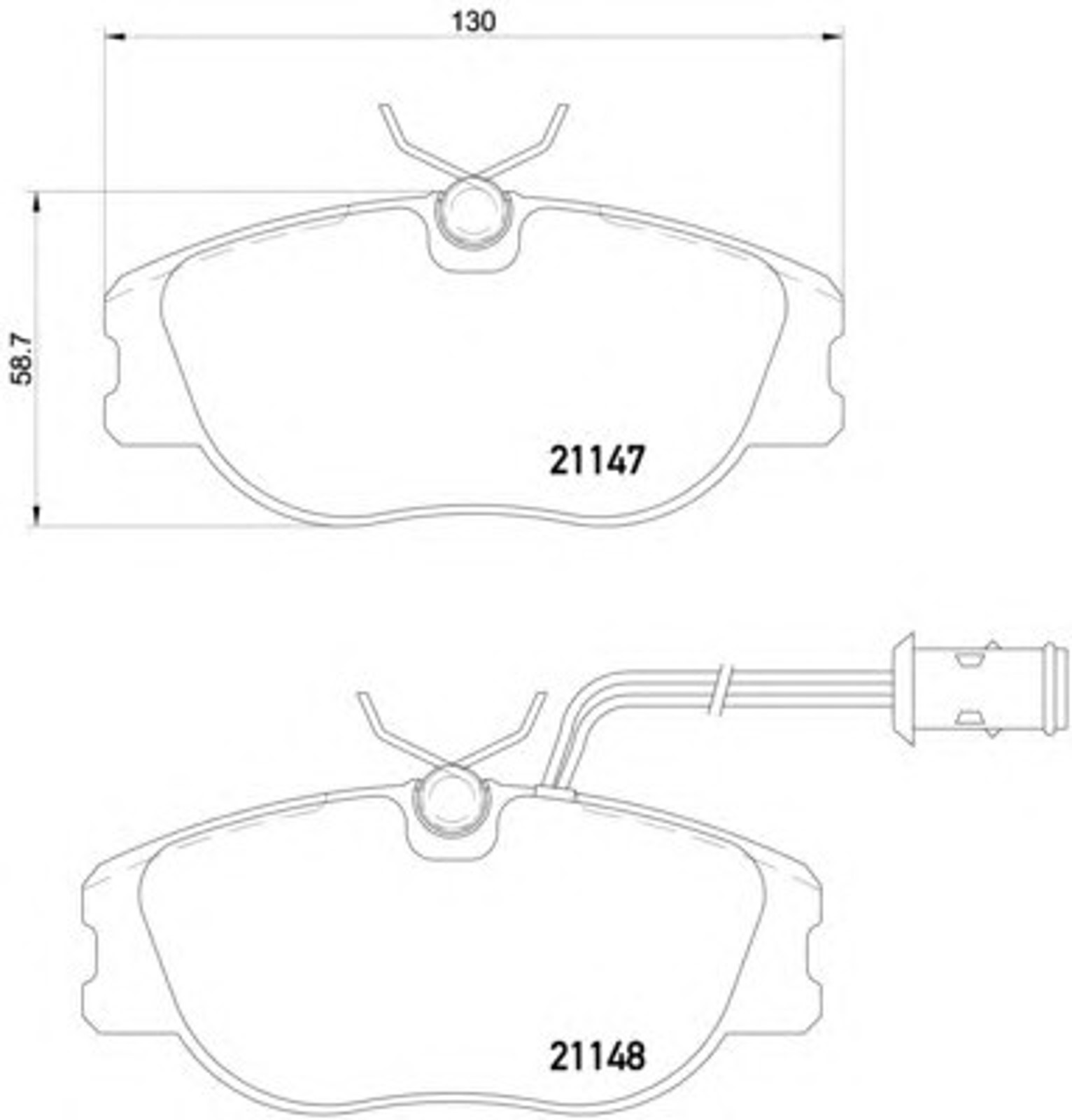 Колодки тормозные дисковые HELLA/BEHR/PAGID T5032