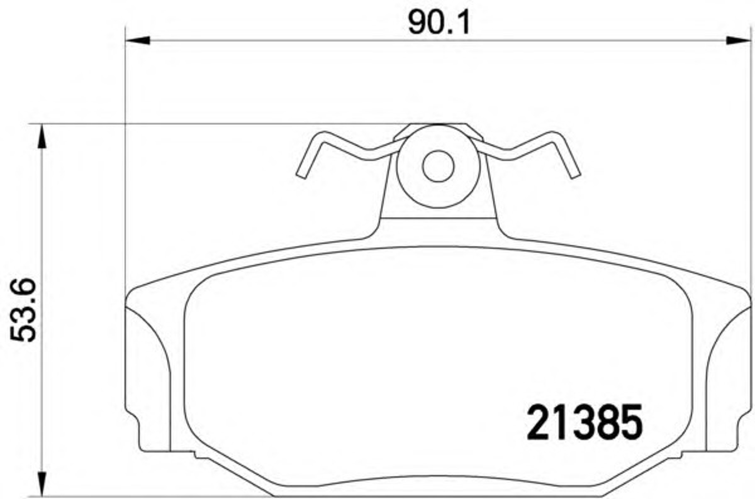 Колодки тормозные дисковые HELLA/BEHR/PAGID T5061