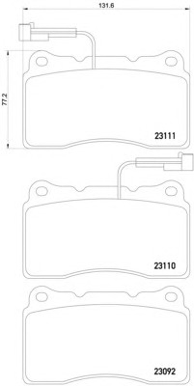 Колодки тормозные дисковые HELLA/BEHR/PAGID T5113