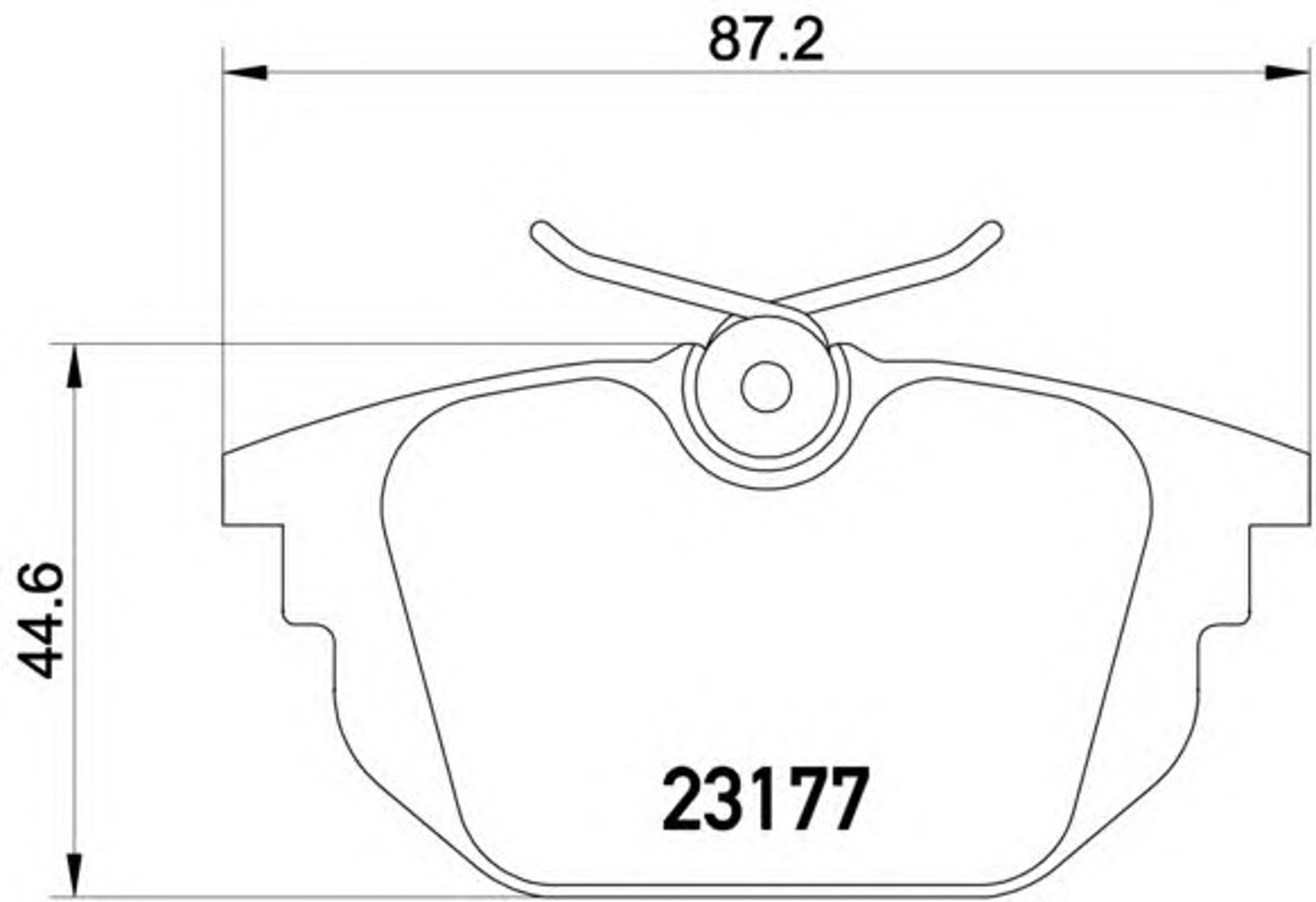 Колодки тормозные дисковые HELLA/BEHR/PAGID T5114