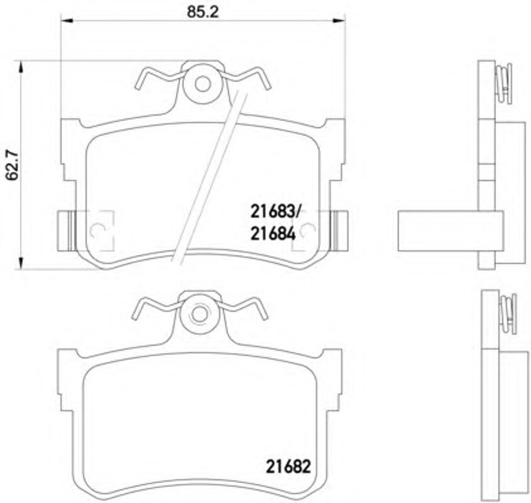 Колодки тормозные дисковые HELLA/BEHR/PAGID T5139