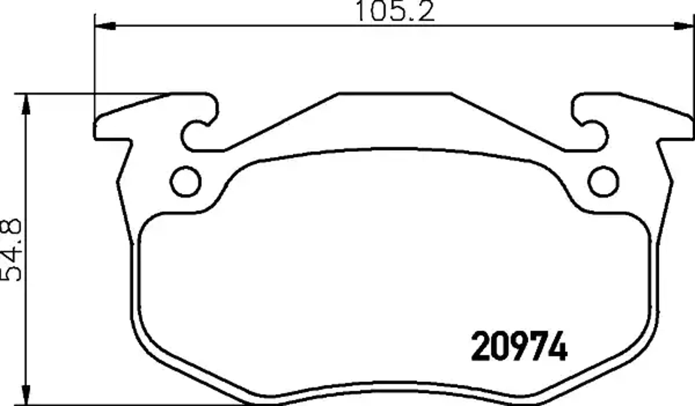 Колодки тормозные дисковые HELLA/BEHR/PAGID T6065