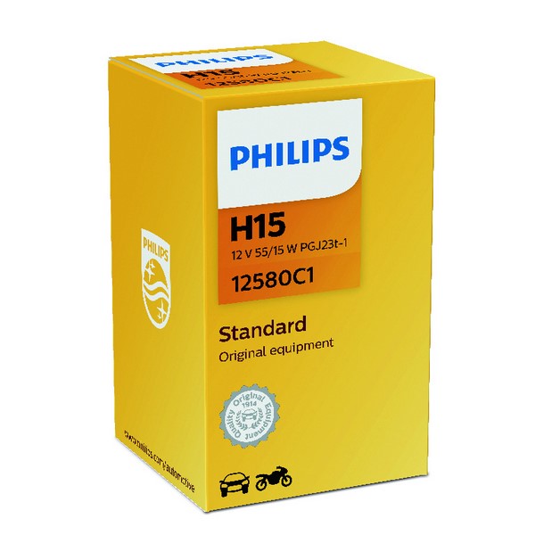 Лампа накаливания фара дальнего светы PHILIPS 12580C1