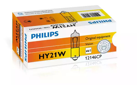 Лампа фонаря указателя поворота PHILIPS 12146CP