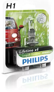 Лампа накаливания фара дальнего света PHILIPS 12258LLECOB1