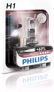 Лампа накаливания фара дальнего света PHILIPS 12258VPB1