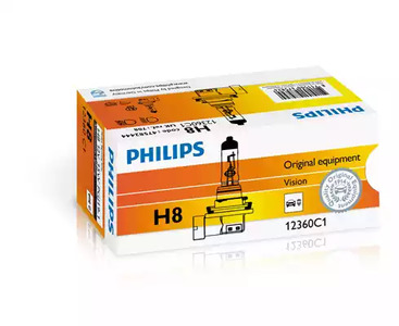 Лампа накаливания фара дальнего светы PHILIPS 12360C1