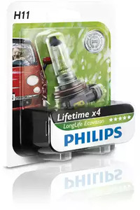 Лампа накаливания фара дальнего света PHILIPS 12362LLECOB1