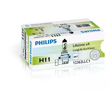 Лампа накаливания фара дальнего света PHILIPS 12362LLECOC1