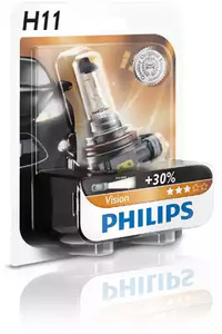 Лампа накаливания фара дальнего света PHILIPS 12362PRB1