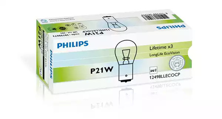 Лампа накаливания фонарь указателя поворота PHILIPS 12498LLECOCP