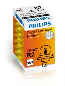 Лампа накаливания фара дальнего светы PHILIPS 12620C1