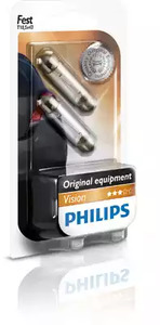 Лампа накаливания oсвещение салоны PHILIPS 12866B2