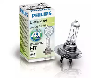 Лампа накаливания фара дальнего света PHILIPS 12972LLECOC1