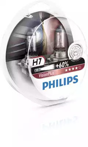 Лампа накаливания фара дальнего света PHILIPS 12972VPS2