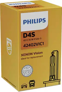 Лампа накаливания фары дальнего света PHILIPS 42402VIC1