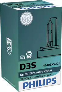 Лампа накаливания фары дальнего света xenon x-tremevision gen2 PHILIPS 42403XV2C1