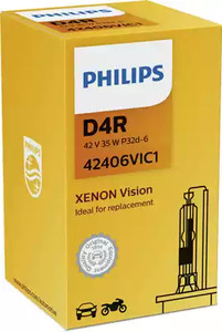Лампа накаливания фары дальнего света PHILIPS 42406VIC1
