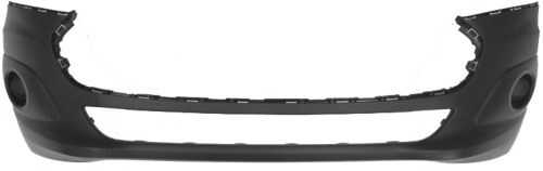 100.19118 transit connect 13- бампер передний черный POLIPLAST 100.19118