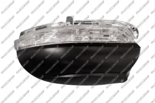Vg0387423 крышка зеркала правая нижняя черная с лампой PRASCO VG0387423
