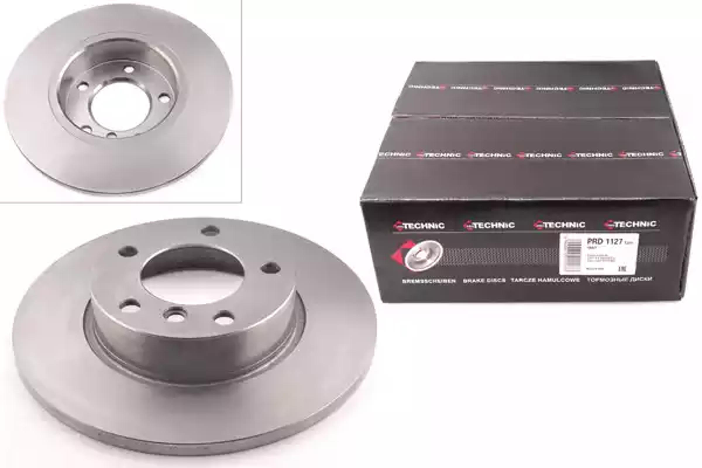 Диск тормозной PROTECHNIC PRD1127