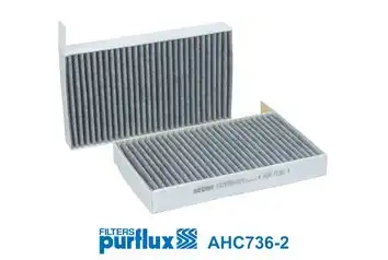 Фильтр салона угольный PURFLUX AHC736-2