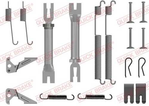 Ремкомплект крепежа суппорта QUICK BRAKE 105-0053S