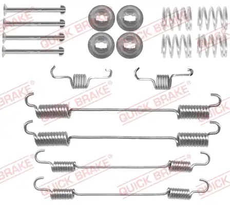 Монтажный комплект тормозных колодок QUICK BRAKE 105-0057