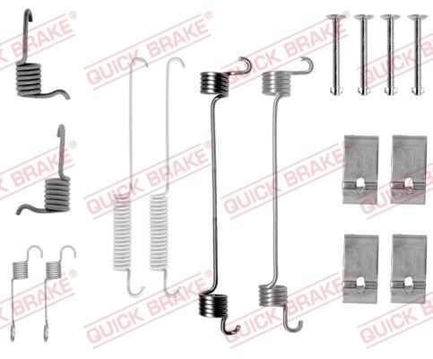Комплектующие тормозной колодки QUICK BRAKE 105-0676