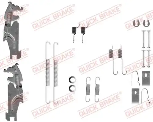 Монтажный комплект тормозных колодок QUICK BRAKE 105-0847S