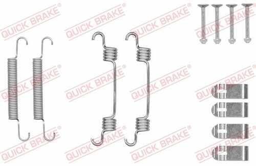 Монтажный комплект тормозных колодок QUICK BRAKE 1050044