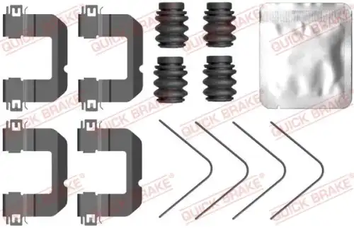 109-0102 комплектующие колодки дискового тормоза QUICK BRAKE 109-0102