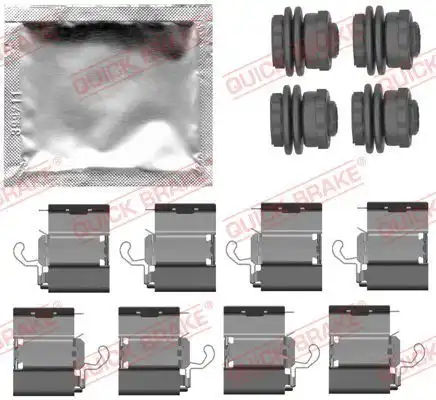 109-0140 монтажный комплект тормозных колодок QUICK BRAKE 109-0140