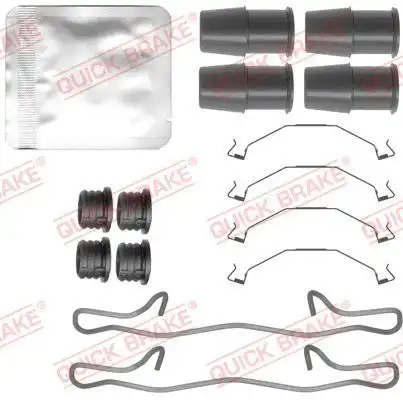 109-0145 монтажный комплект барабанных колодок QUICK BRAKE 109-0145
