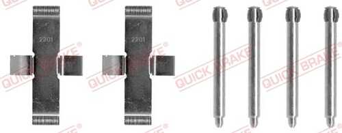 Комплектующие колодок дискового тормоза QUICK BRAKE 109-1037