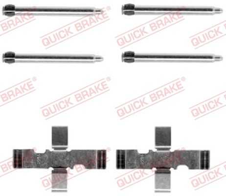 Комплектующие колодок дискового тормоза QUICK BRAKE 109-1101