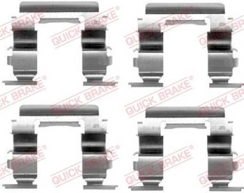 Комплектующие колодок дискового тормоза QUICK BRAKE 109-1181
