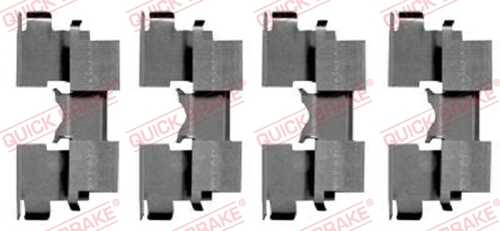 Комплект монтажный тормозных колодок QUICK BRAKE 109-1662