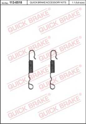 Трос акпп QUICK BRAKE 113-0518