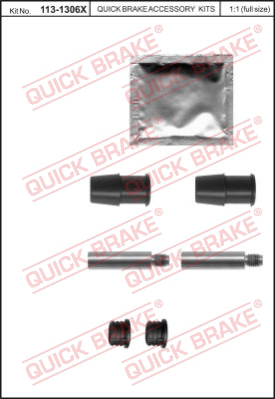 Комплект направляющей гильзы QUICK BRAKE 113-1306X