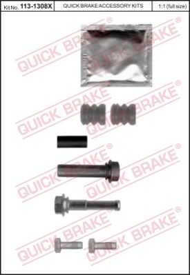 Комплект направляющей гильзы QUICK BRAKE 113-1308X