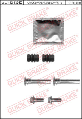 Ремкомплект крепежа суппорта QUICK BRAKE 113-1324X