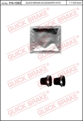 Комплект принадлежностей тормо QUICK BRAKE 113-1353