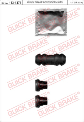 Комплект принадлежностей тормо QUICK BRAKE 113-1371