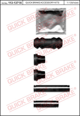 Комплект направляющей гильзы QUICK BRAKE 113-1371X