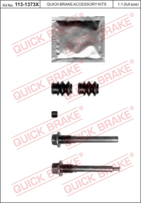 Ремкомплект крепежа суппорта QUICK BRAKE 113-1373X
