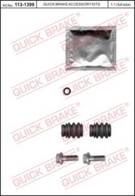 Комплект принадлежностей тормо QUICK BRAKE 113-1399