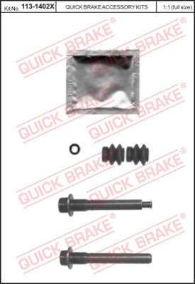 Комплект направляющей гильзы QUICK BRAKE 113-1402X
